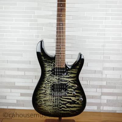Schecter C-6 Plus - Charcoal Burst image 12
