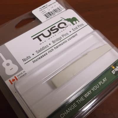 Graph Tech PQ-9280-C0 TUSQ 1/8" Fully Compensated Acoustic Guitar Saddle