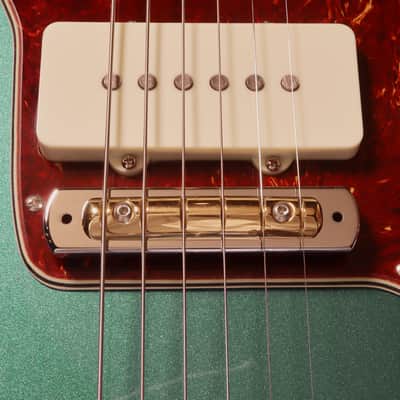 THORN Brass Knuckle 2 for Wound-G - Replacement bridge for Jazzmaster/Jaguar/Mustang - Polished or Aged image 2
