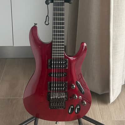 Ibanez S6CST / S-PB1 / S-PB2-TRD J. Custom 1999 - Transparent Red image 1
