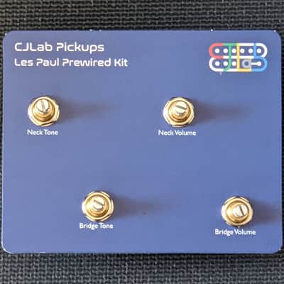 Setbucker Solderless Prewired Kit for Les Paul (Kit Only, with Push-Push Pots) image 1