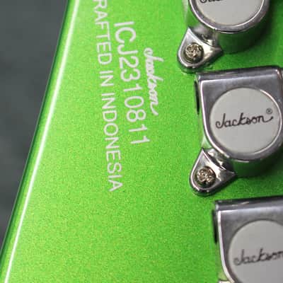 Jackson X Series Signature Scott Ian KVX King V Baldini Green Electric Guitar 7lbs 4oz image 11