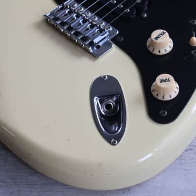 1986 Fender Japan ST-456 "E Series" Stratocaster (Vintage White) image 3