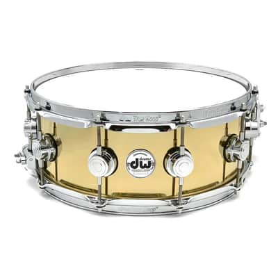 DW Collectors Bell Brass Snare Drum 14x5.5 image 1