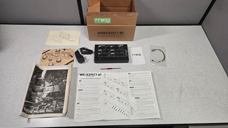 Moog Werkstatt-Ø1 Analog Synthesizer Kit Moogfest 2014 edition image 1