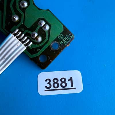 Immagine CASIO MT-240 Vintage Keyboard Part: Volume Control Slider Fader Pot PCB - 6