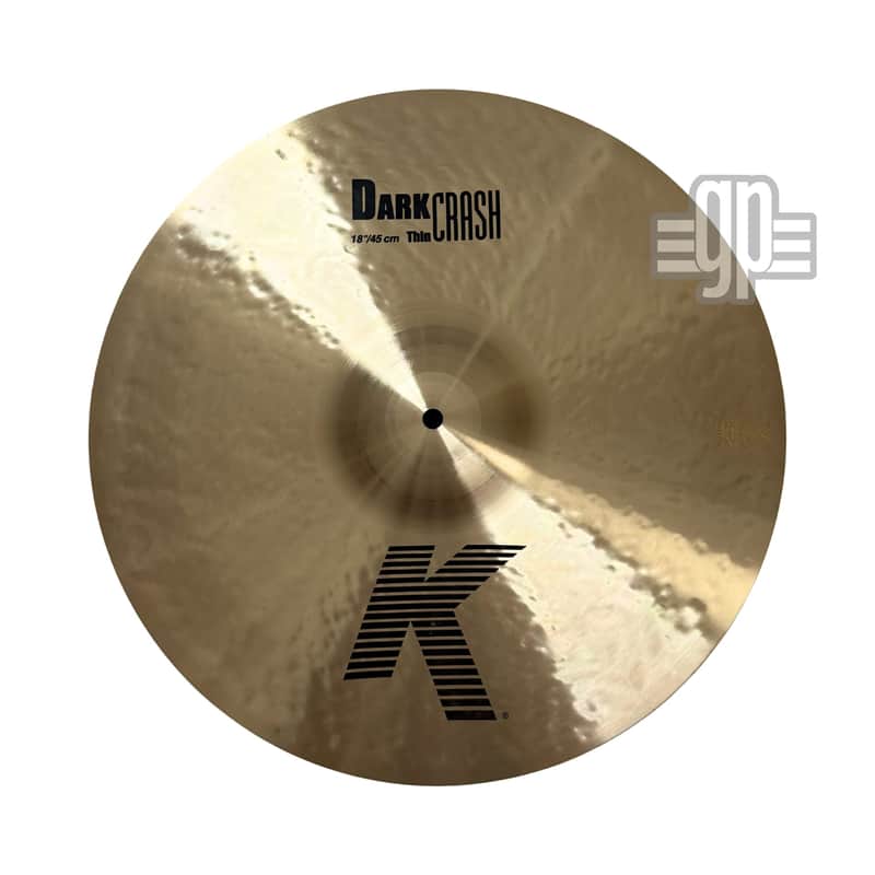 Zildjian 18" K Series Dark Medium Thin Crash Cymbal 1993 - Present - Traditional image 1