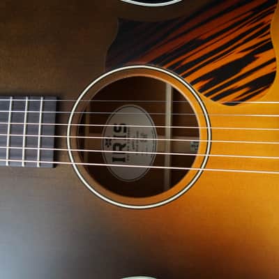 Brand New Iris Guitar Company OOO RCM 12 Fret Slot Head Burst Sitka Spruce / Mahogany 1-3/4" Nut image 8