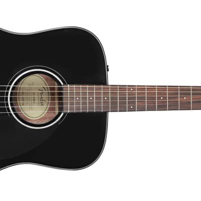 Fender CD-60 Dreadnought V3 DS - Walnut Fingerboard - Black image 15