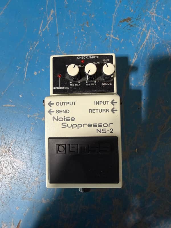 Boss NS-2 Noise Suppressor (Silver Label) 1989 - Present - White image 1
