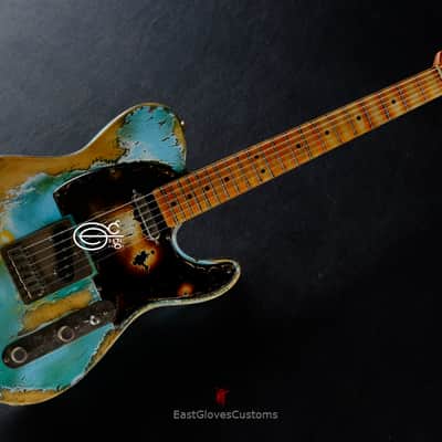 Fender Telecaster Daphne Blue Heavy Aged Relic image 14