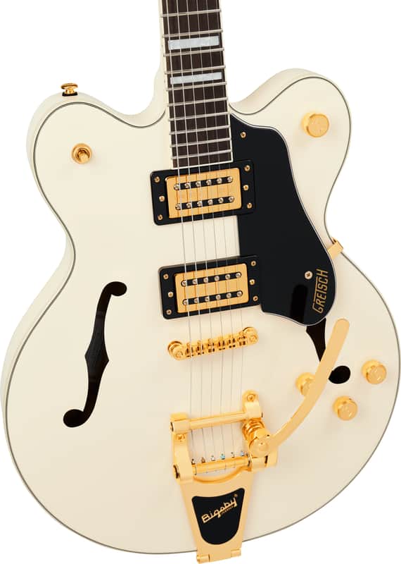 Gretsch G2622TG Streamliner Center Block Limited Edition Semi-Hollow Electric Guitar, Laurel Fingerboard, Vintage White image 1