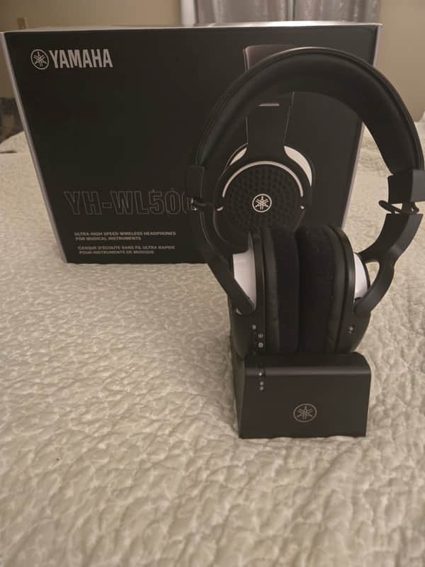 Yamaha YH-WL500 Wireless Headphones 2023 - Present - Black imagen 1