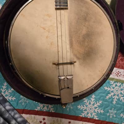 Dayton  4 String Tenor Early 1900's antique  - Original image 4