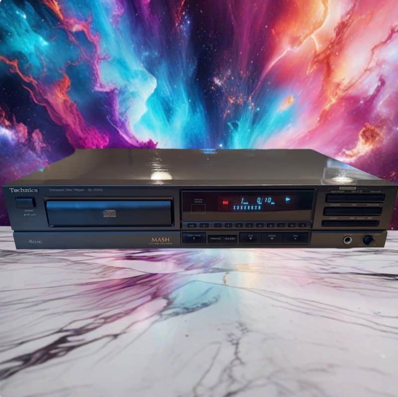 Technics SL-P370 CD Player MASH 4 DAC Tested Working 1990 Made in Japan V Rare🎶 image 1