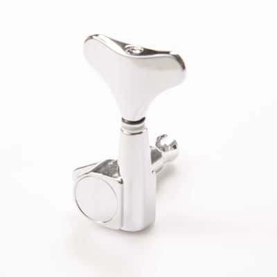 Grover 144CL4 Mini Bass Left Handed Tuners 4 Inline Chrome image 3