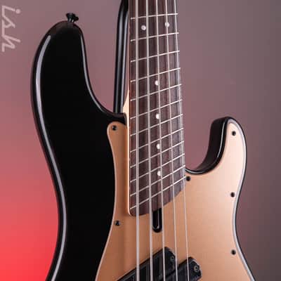 Dingwall SP1 5-String Bass Gloss Metallic Black image 4