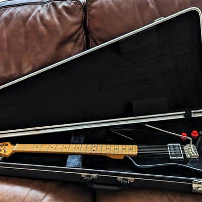 Kramer Voyager 1981 Mod Refin Ebony W/Hard Case image 14