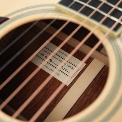 Santa Cruz 00 Eric Skye Cocobolo Adirondack Lefty 2022 image 13