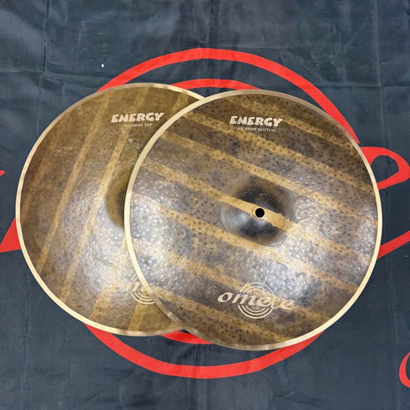 Omete Energy Series Cymbals - Hi-Hats-15" image 1