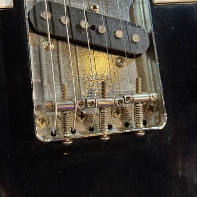 1982 Fender Telecaster with Rosewood Fretboard - Black Stratoburst image 5