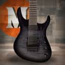Jackson Pro Plus Signature Chris Broderick Soloist 7 - Ebony Fingerboard - Transparent Black