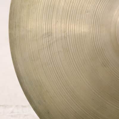 Zilco 18" Thin Crash Cymbal Vintage 1970's 1,312g's image 5