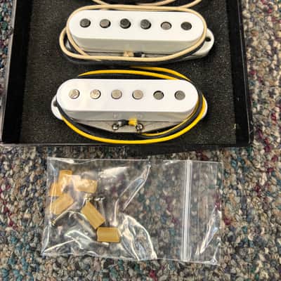 Fender Vintera Strat Pickup Set 2020 - White image 9