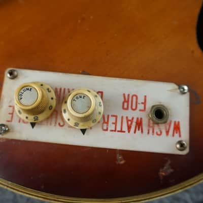 Teisco EP-17 1960s - Tobacco Burst image 6