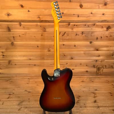 Fender American Ultra Luxe Vintage 60's Telecaster Custom Electric Guitar - 3-Color Sunburst image 5