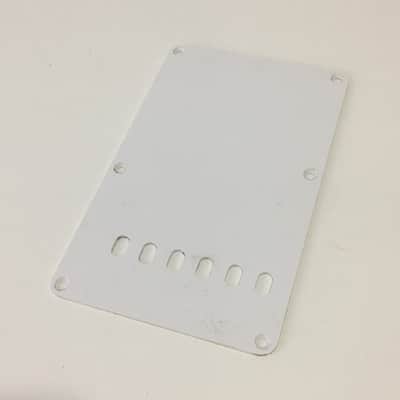 Fender American Vintage Reissue White Relic 1-Ply Strat Tremolo Cover Guitar Back Plate USA Stratocaster image 8