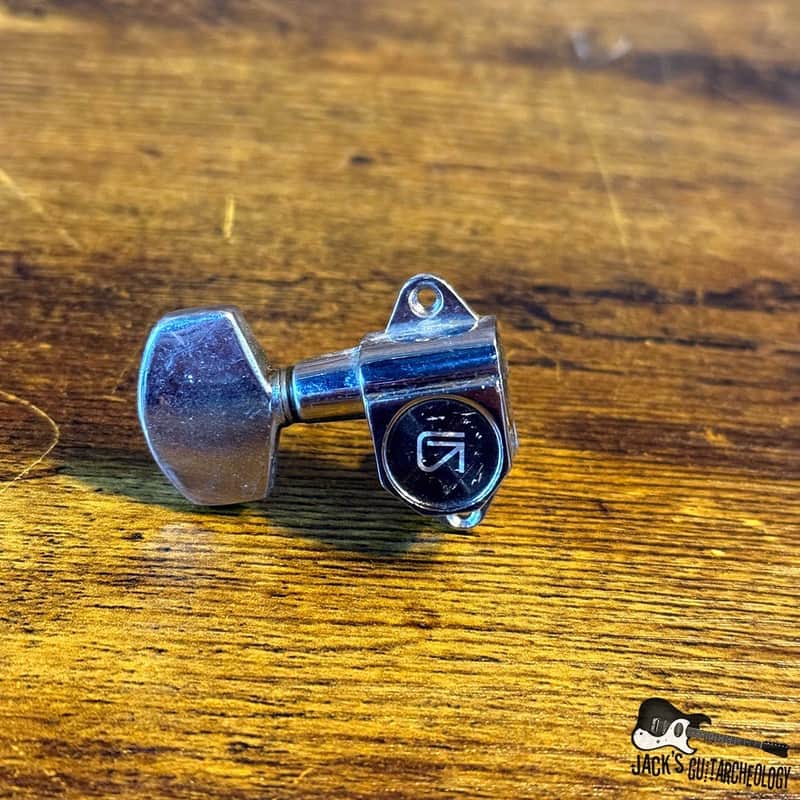 1980s Gotoh Single Left 10mm Tuner Nickel