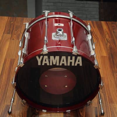 Yamaha  Recording Custom 9000 - cherry wood 22"x16 bass drum image 2