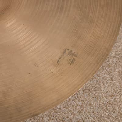 1970s Zildjian 18" A Thin Stamp Crash Cymbal 1432g Bild 10