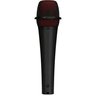 Liquid Audio sE Electronics V3 Cardioid Dynamic Vocal Microphone Bundle w/Pig Hog PHM10 8mm Mic Cable Polishing Cloth image 3
