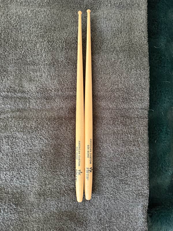 Vic Firth SD5 American Custom Echo Maple Wood Tip Drumsticks image 1
