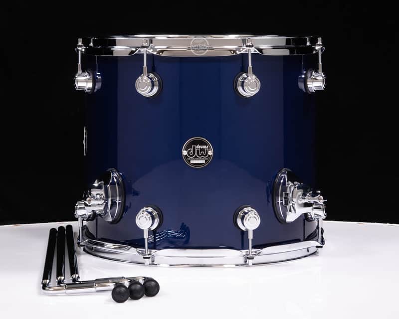 DW Performance Series 12x14 Floor Tom - Roadster Blue image 1