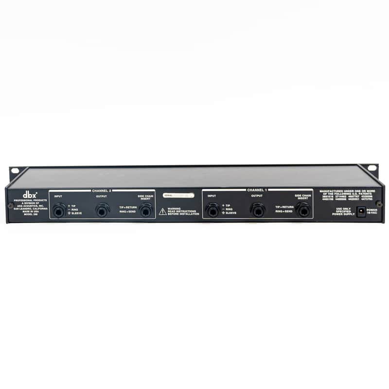 dbx Project 1 Model 266 - Dual Channel Compressor / Gate with