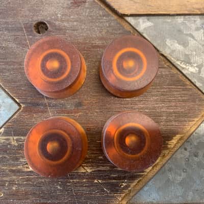 Real Life Relics Amber Speed Knobs (Set of 4)   [DD4]