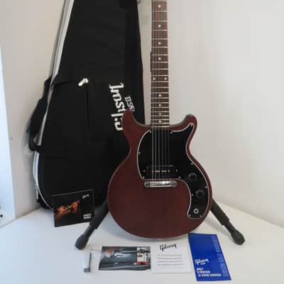 2014 Gibson Les Paul Junior P90 Double Cut Electric Guitar in Worn Brown image 1