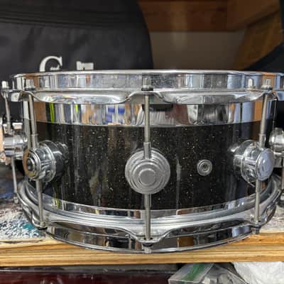DW Edge 6.5x14 Snare Drum Black Sparkle image 3