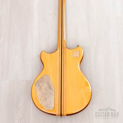 1977 Greco GO1200 Speed Way Vintage Neck Through Guitar Natural w/ Case, Japan Fujigen image 3