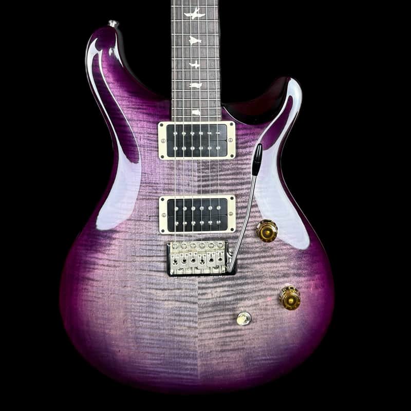 PRS CE24 Electric Guitar in Charcoal Purple Burst Custom Colour (2021) image 1