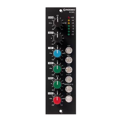 Rodec M-501 500 Series Mic/Line Preamp+EQ Mic/Line Preamp + EQ
