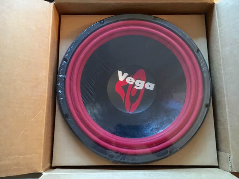 Cerwin Vega CV Vega 124 1988 Black/Red | Reverb
