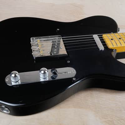 Fender TL52-TX Telecaster Reissue MIJ w/ USA Texas Special Pickups 2012 Black w/ Bag image 4
