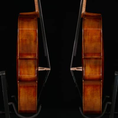 Nicely Hand Made 4/4 Cello European Wood Loud&Rich Tone No.W-030 image 5