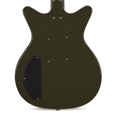 Danelectro Dan O Cool Baritone Electric Guitar - Green image 4
