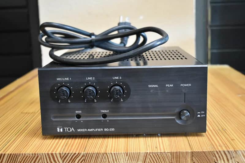 Used TOA BG-235 Mixer Amplifier 35W - MDP#371 image 1