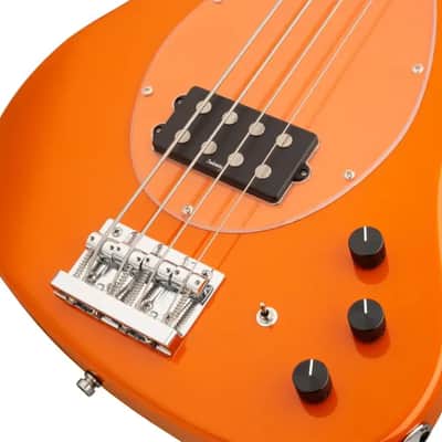 Sadowsky MetroExpress 21-Fret Vintage M Bass, Morado Fingerboard, 4-String - Solid Candy Apple Orange Metallic High Polish image 5
